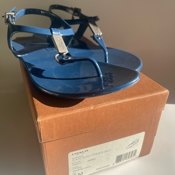 COACH Plato shiny opaque jelly size :9 - Picture 9 of 13